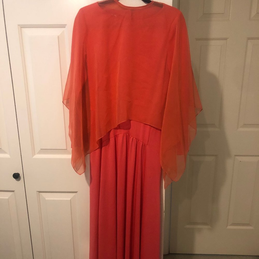 Women's Evening Gown & Shawl